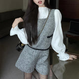 ツイードベスト3点セット【単品販売】