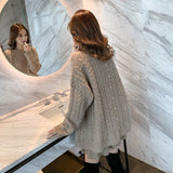 ガーリールーズニットセットアップ