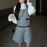 ツイードベスト3点セット【単品販売】