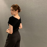 ビッグカラーサマーニット