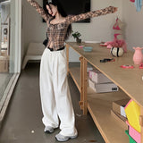 ホワイトワイドデニム