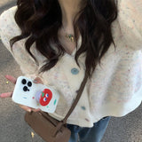 クッキーニットカーディガン