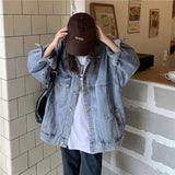 オーバーデニムジャケット