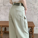 カラーワークパンツ