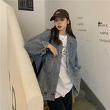 オーバーデニムジャケット