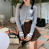 アルファベットライトカーディガン