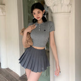 ポロカラーサマーニット