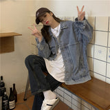 オーバーデニムジャケット