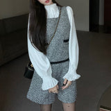 ツイードベスト3点セット【単品販売】