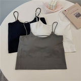 カップ付きキャミソール