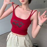 プリントキャミソール