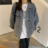 オーバーデニムジャケット