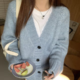 もちもちVネックカーディガン