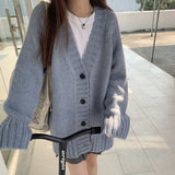 もちもちVネックカーディガン