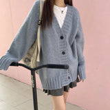 もちもちVネックカーディガン