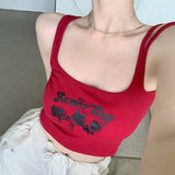 プリントキャミソール