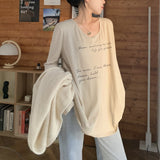 UネックプリントロンT