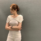 ビッグカラーサマーニット