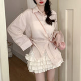 【6色展開】シアーオーバーシャツ