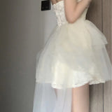 総レースベアワンピース