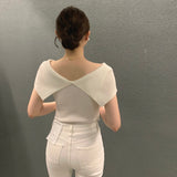 ビッグカラーサマーニット