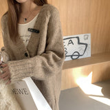 もちもちVネックカーディガン