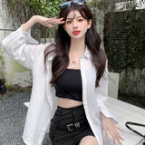 【6色展開】シアーオーバーシャツ