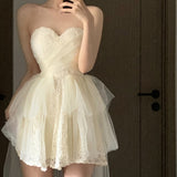 総レースベアワンピース