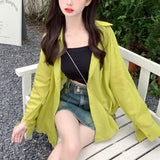 【6色展開】シアーオーバーシャツ