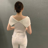 ビッグカラーサマーニット