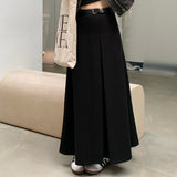 ウールライクボリュームスカート