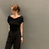 ビッグカラーサマーニット