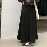 ウールライクボリュームスカート