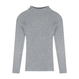 【12色展開】ベーシックモックネックトップス