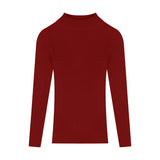 【12色展開】ベーシックモックネックトップス