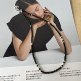 カラービーズネックレス