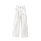 ホワイトワイドデニム