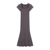 半袖カットソーマーメイドワンピース