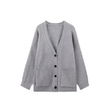 オーバーサイズVネックカーディガン