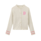 アルファベットライトカーディガン