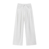 ハイウェストワイドパンツ