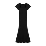 半袖カットソーマーメイドワンピース