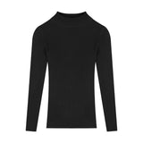 【12色展開】ベーシックモックネックトップス