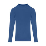 【12色展開】ベーシックモックネックトップス