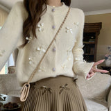 リボンカーディガン