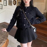 リボンカーディガン