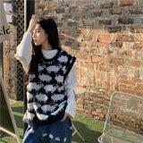 ひつじ柄ベスト