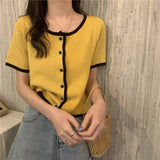 パイピングデザインカーディガン