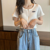 ワンポイントジップトップス