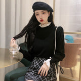 レースドッキングプルオーバー